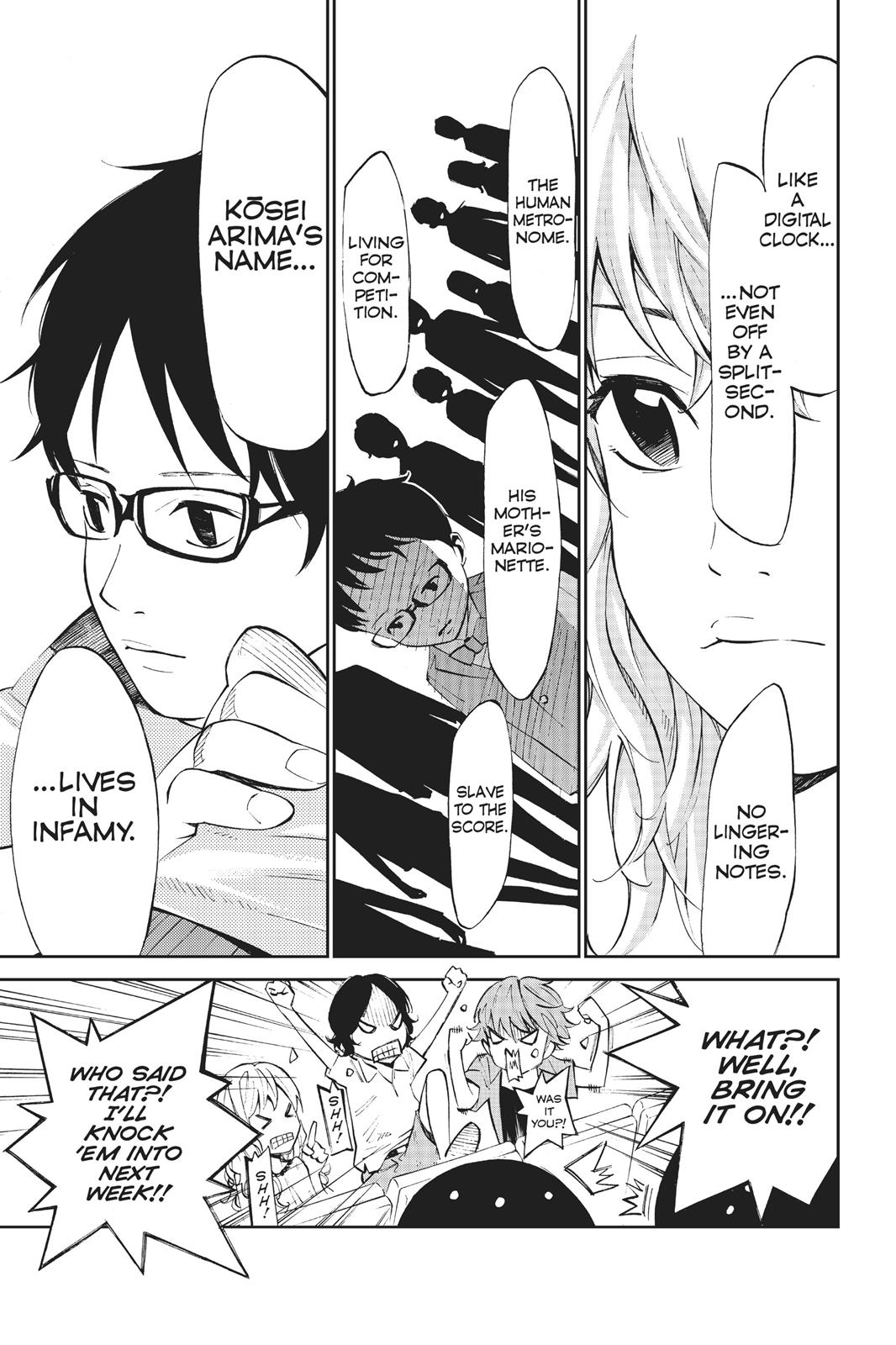 Read Your Lie in April EN Manga Online