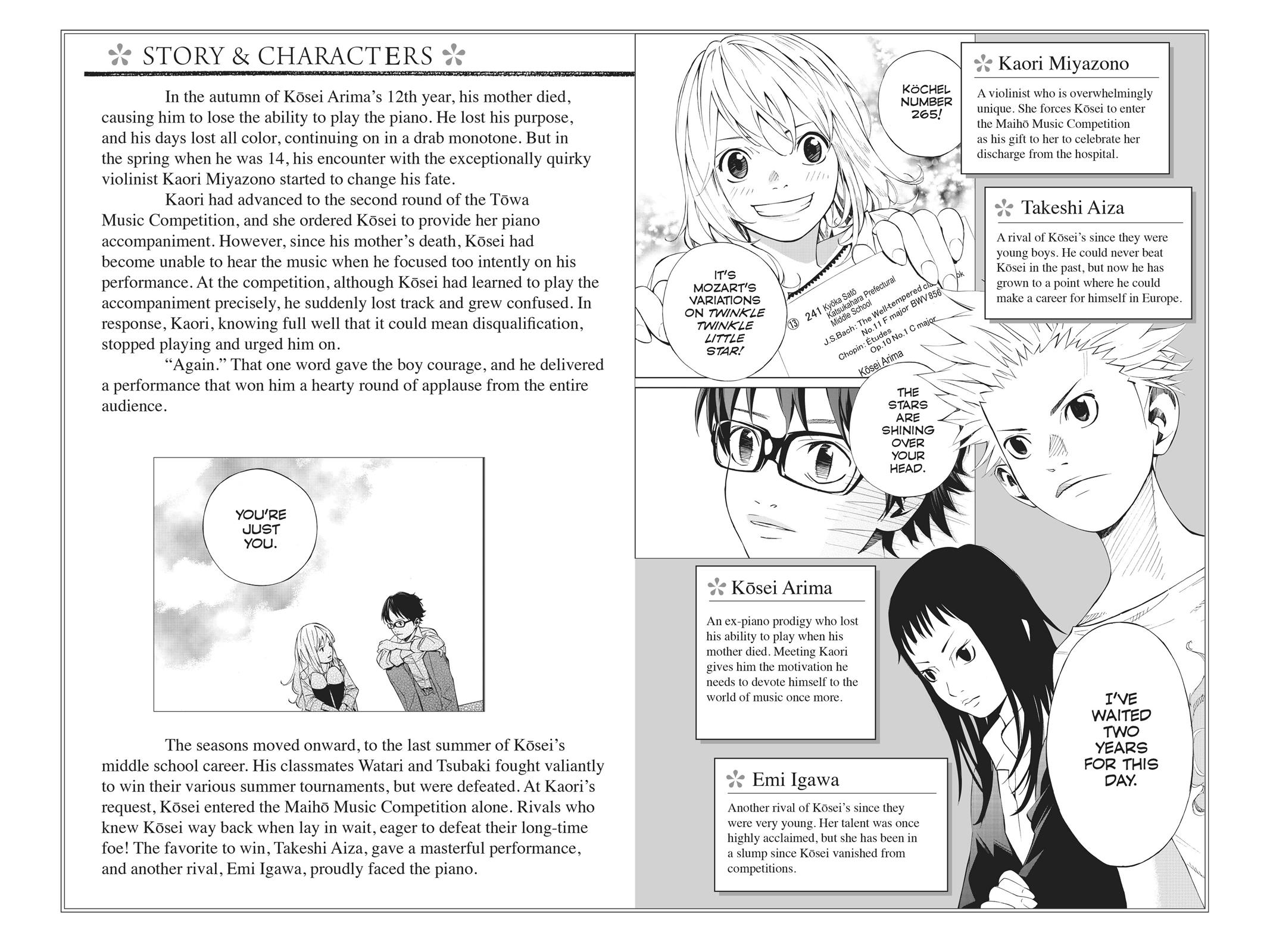 Read Your Lie in April EN Manga Online