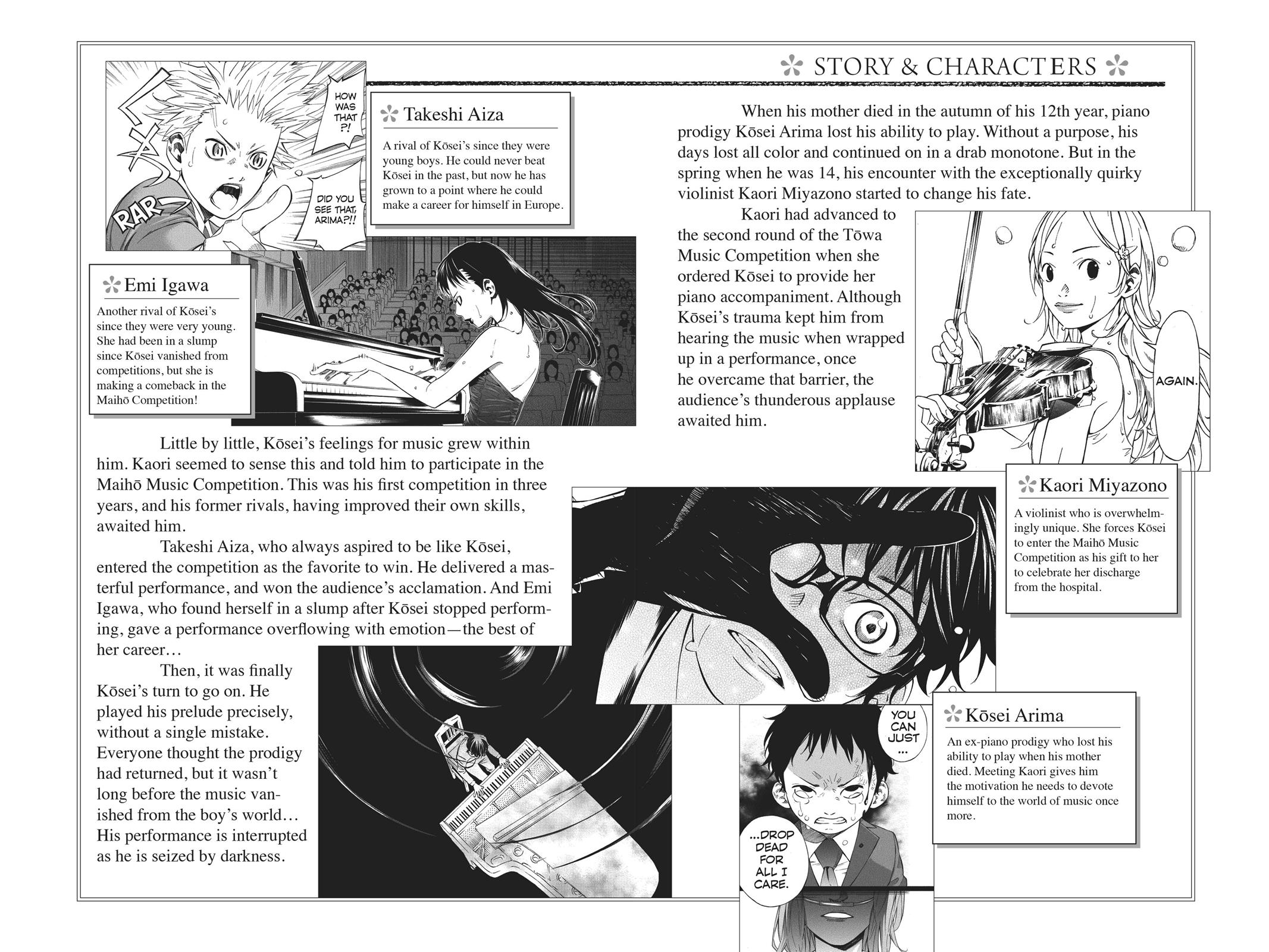 Read Your Lie in April EN Manga Online