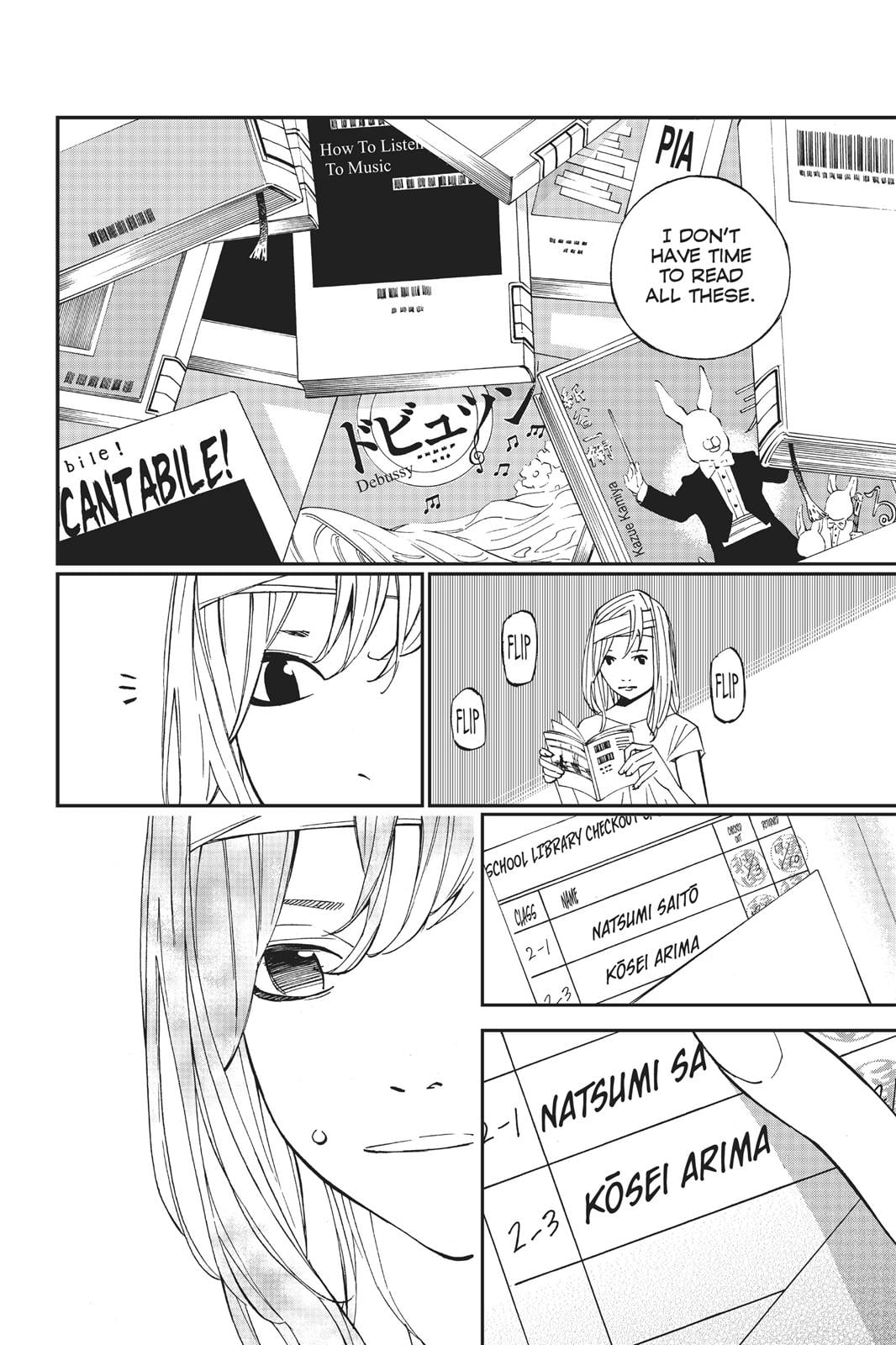 Read Your Lie in April EN Manga Online