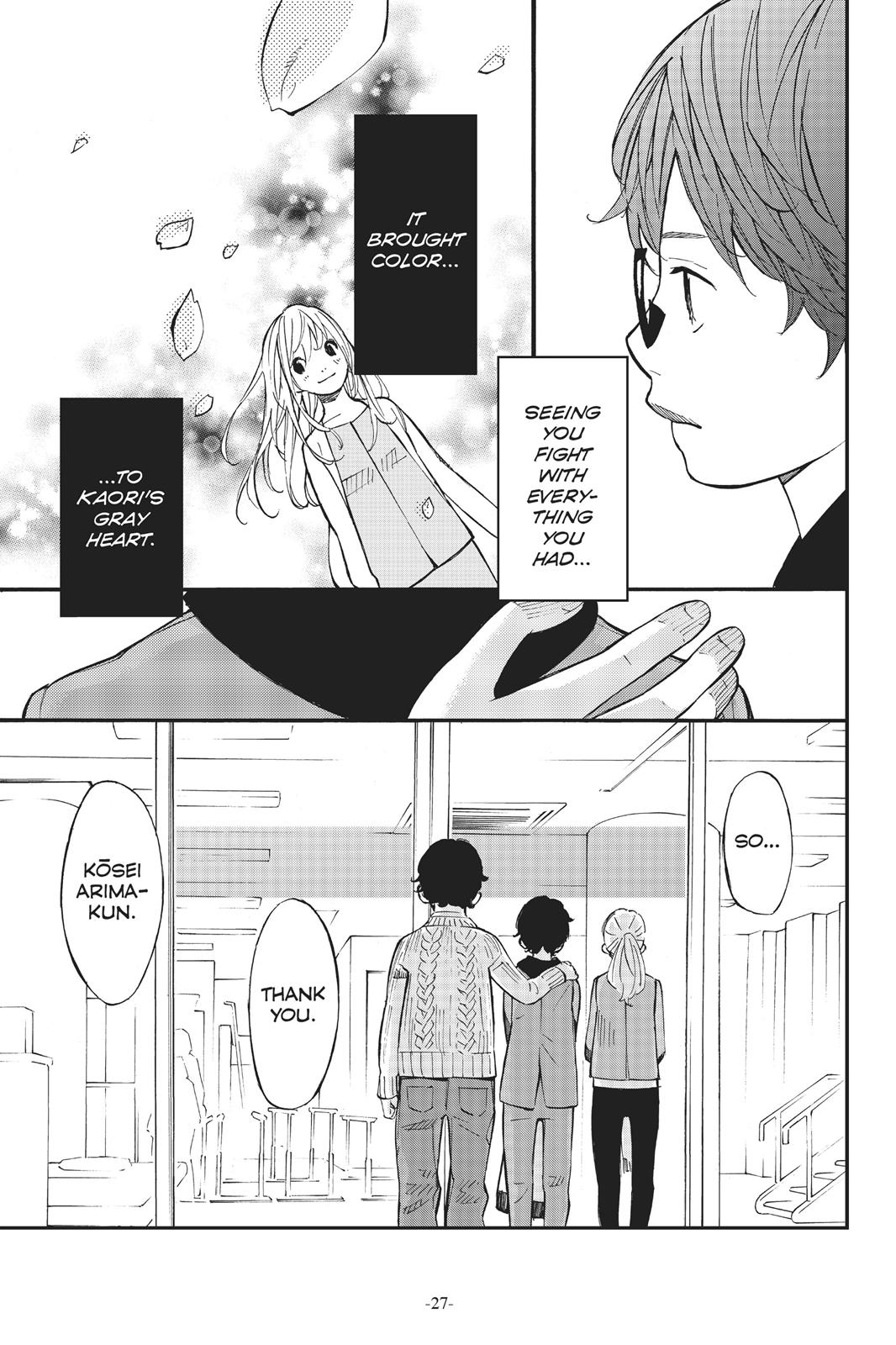 Read Your Lie in April EN Manga Online