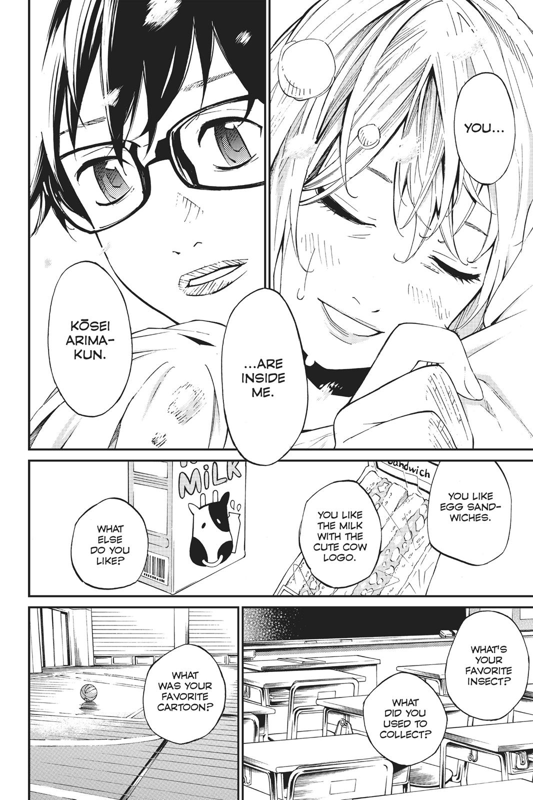 Read Your Lie in April EN Manga Online