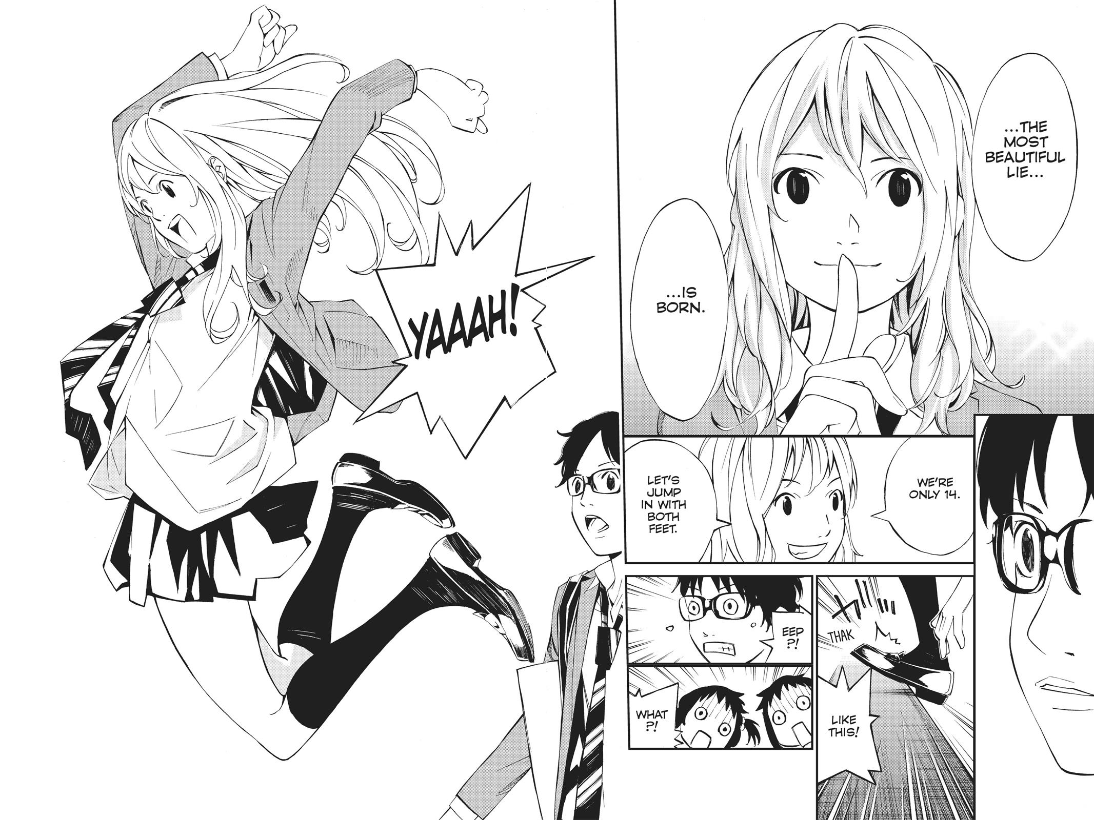 Read Your Lie in April EN Manga Online