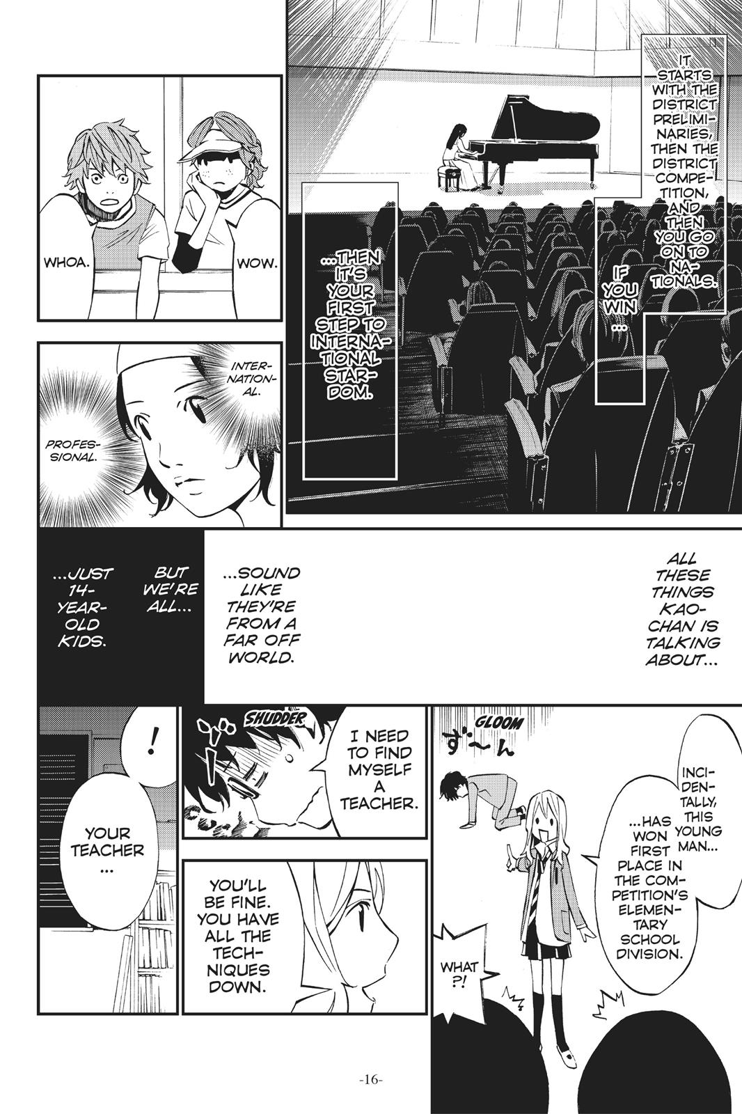 Read Your Lie in April EN Manga Online