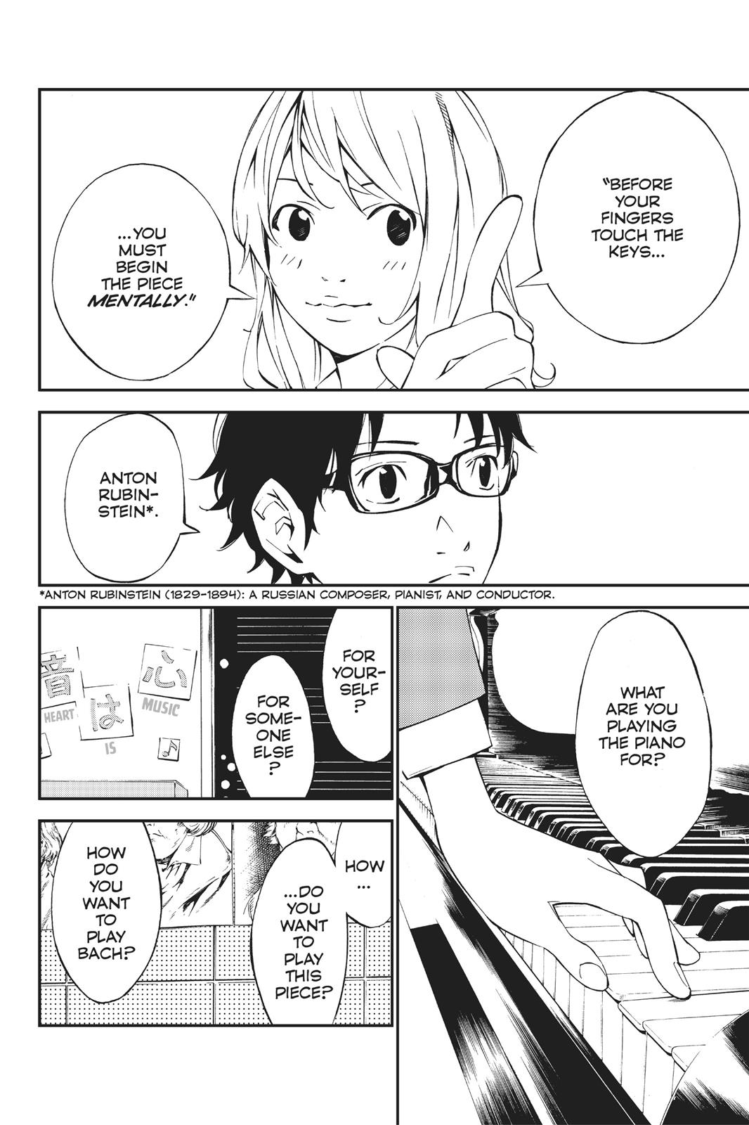 Read Your Lie in April EN Manga Online