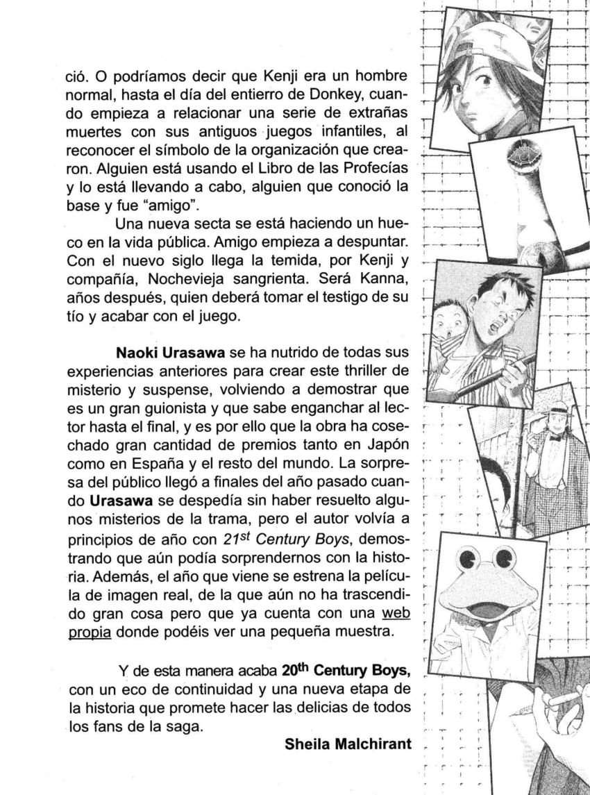 Read 20th Century Boys ES Manga Online