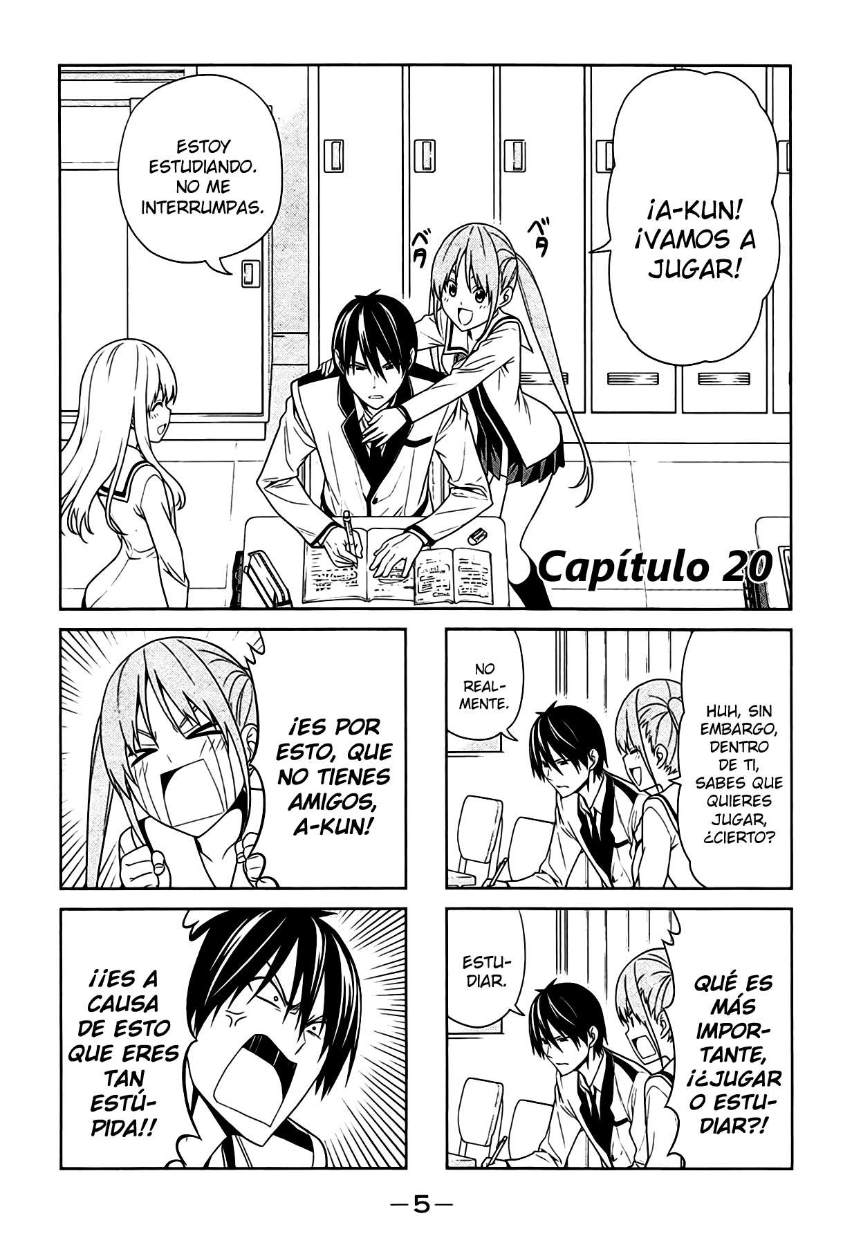 Read Aho Girl ES Manga Online