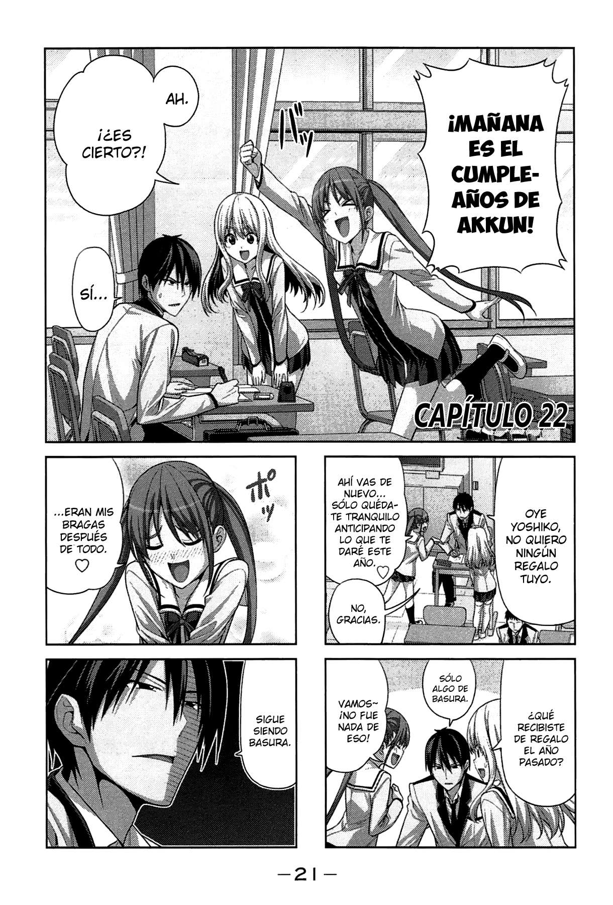 Read Aho Girl ES Manga Online