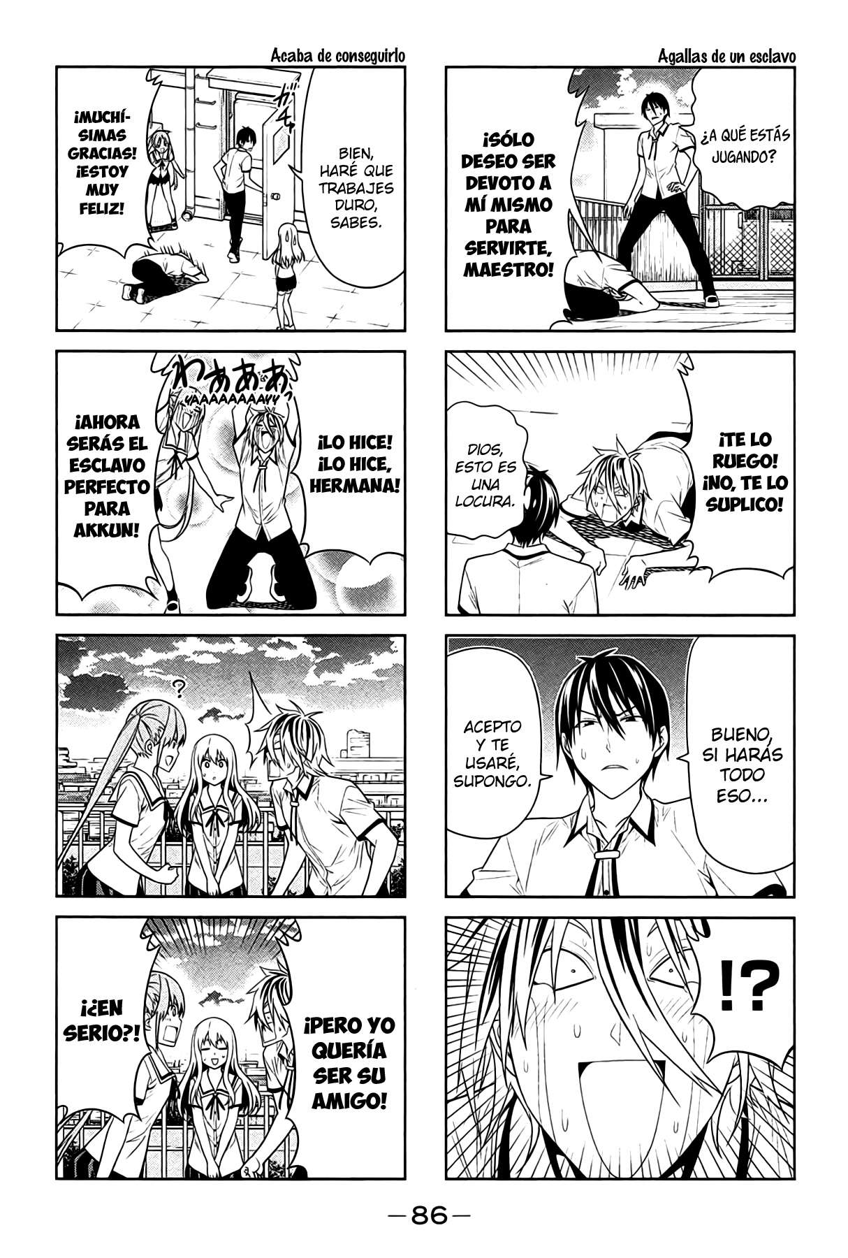 Read Aho Girl ES Manga Online