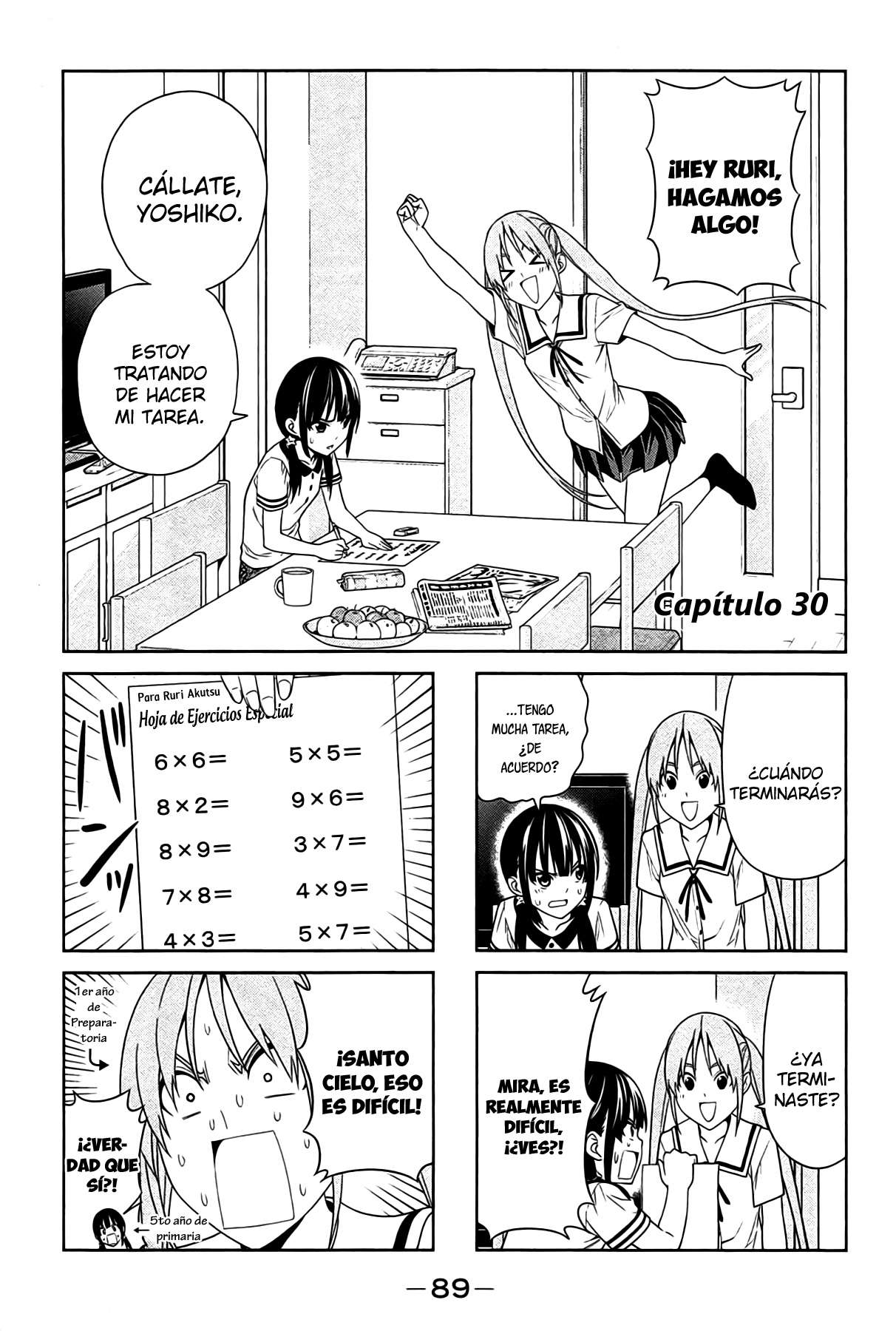 Read Aho Girl ES Manga Online