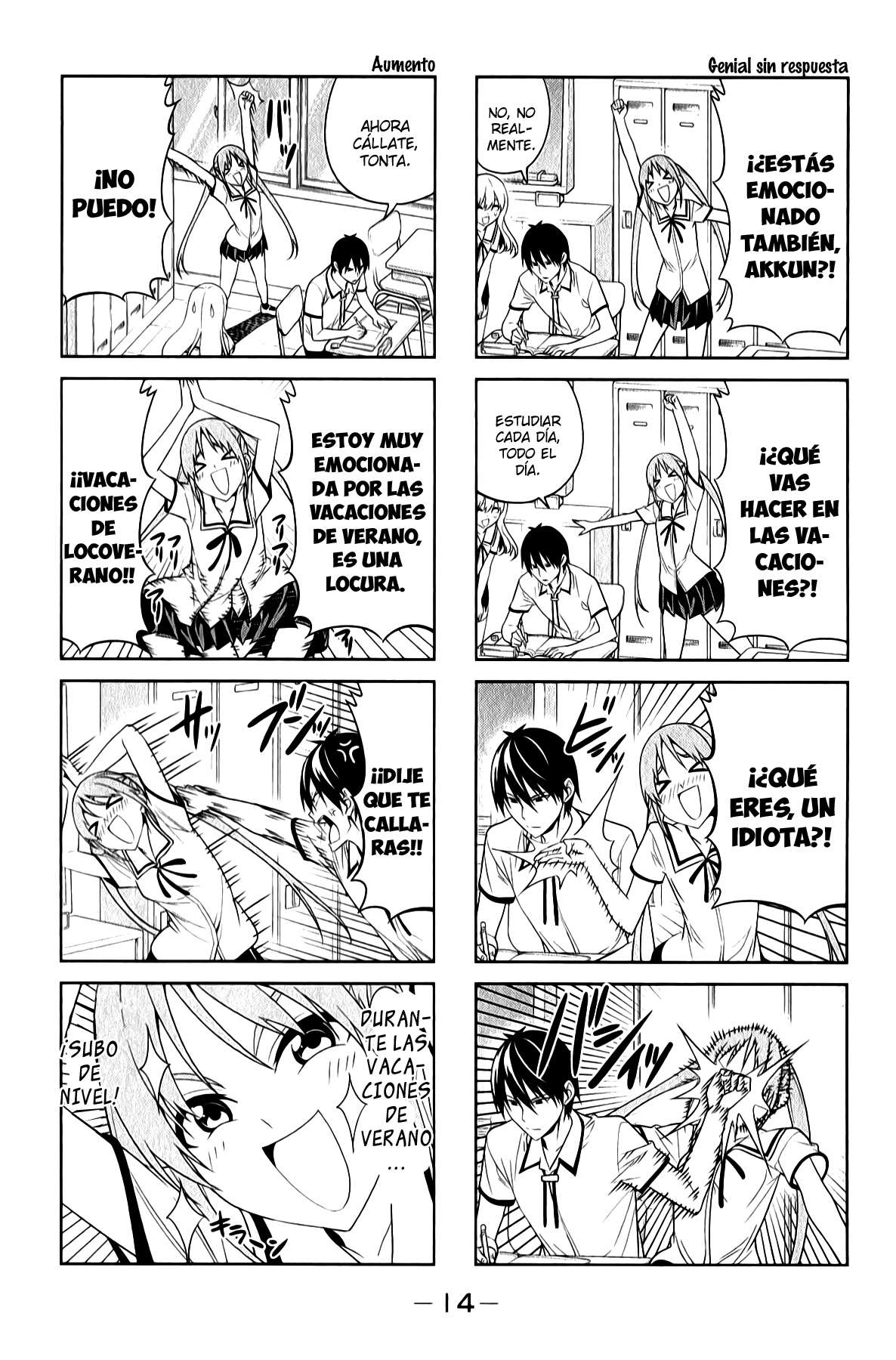 Read Aho Girl ES Manga Online