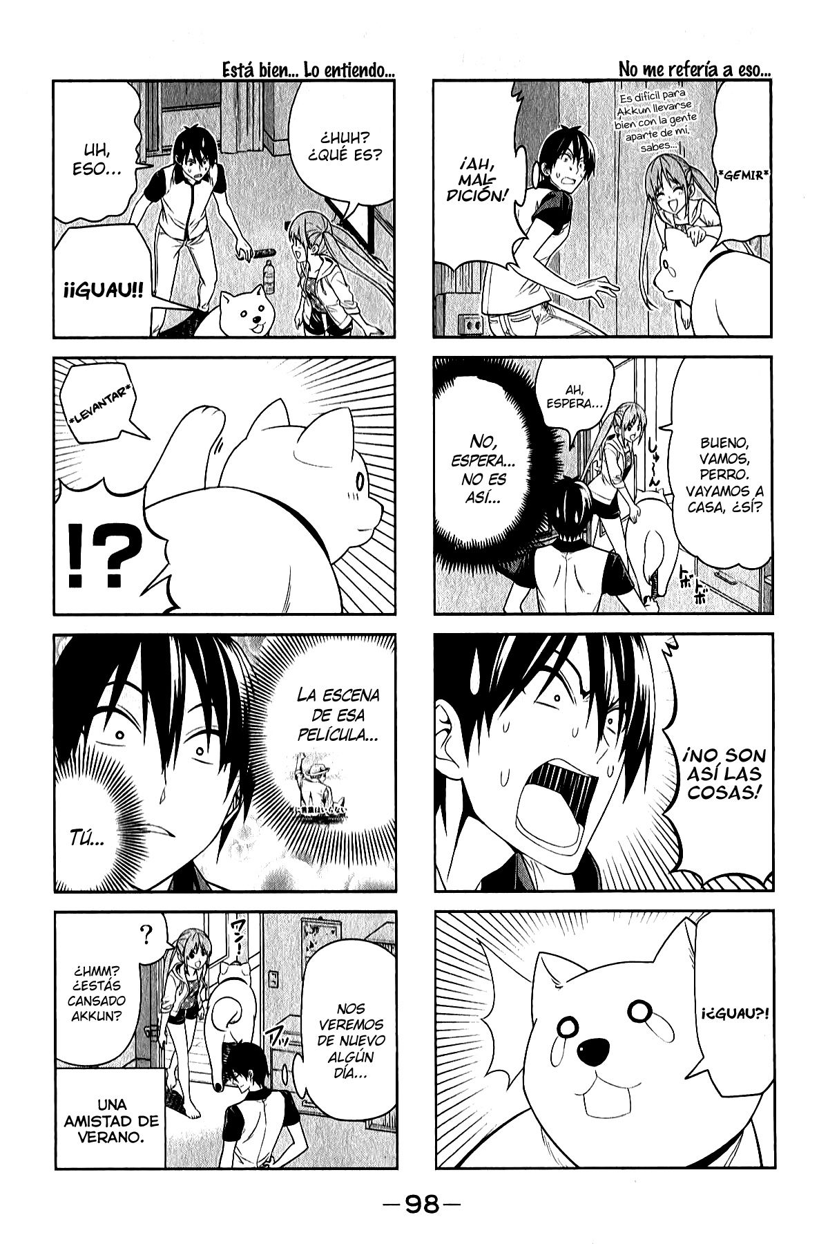 Read Aho Girl ES Manga Online