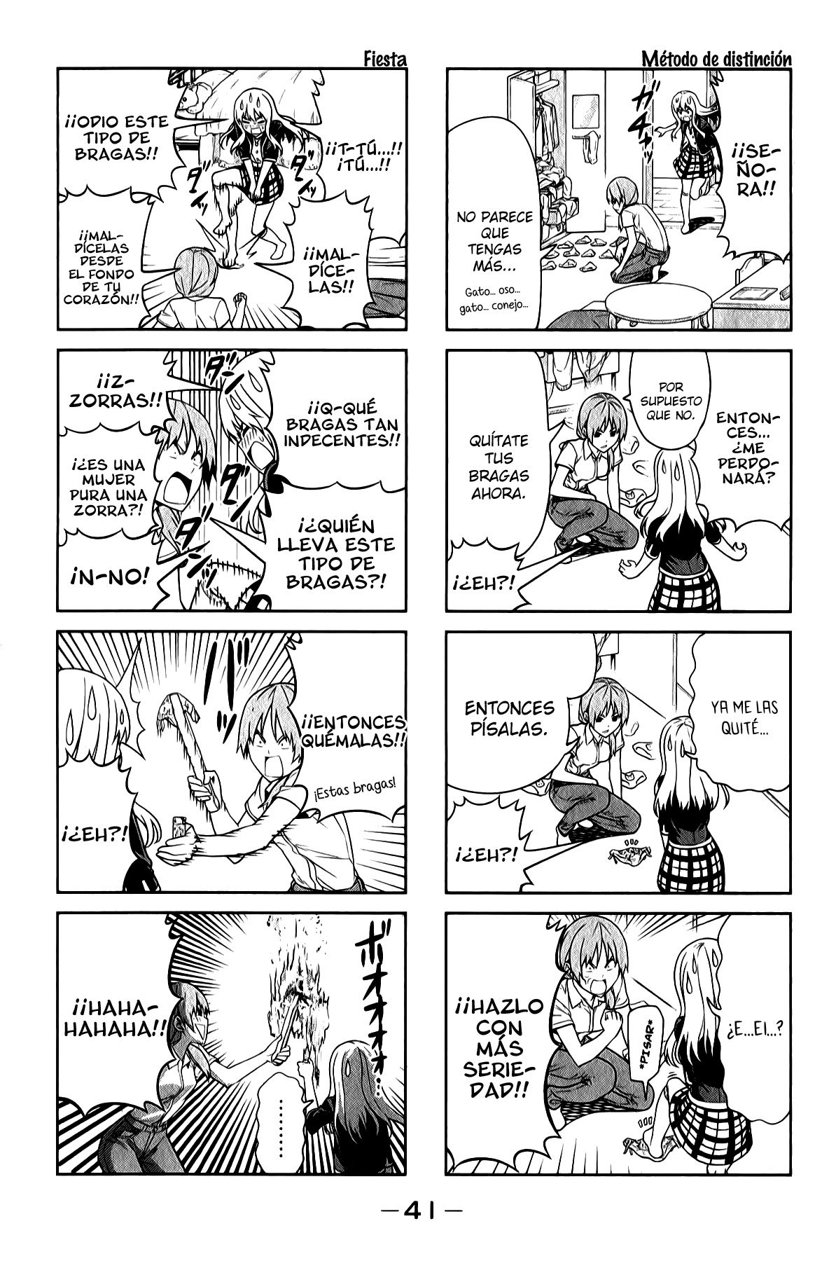 Read Aho Girl ES Manga Online