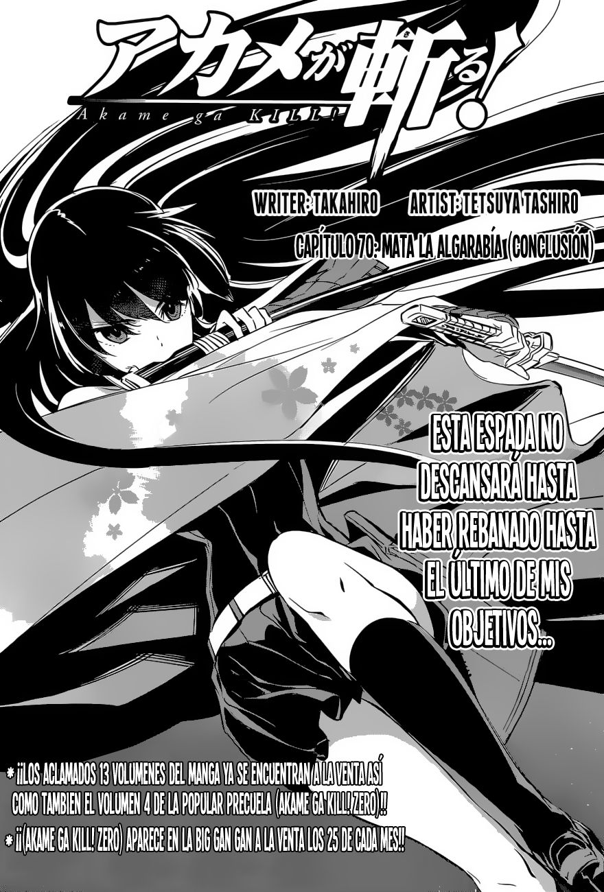Read Akame ga Kill! ES Manga Online