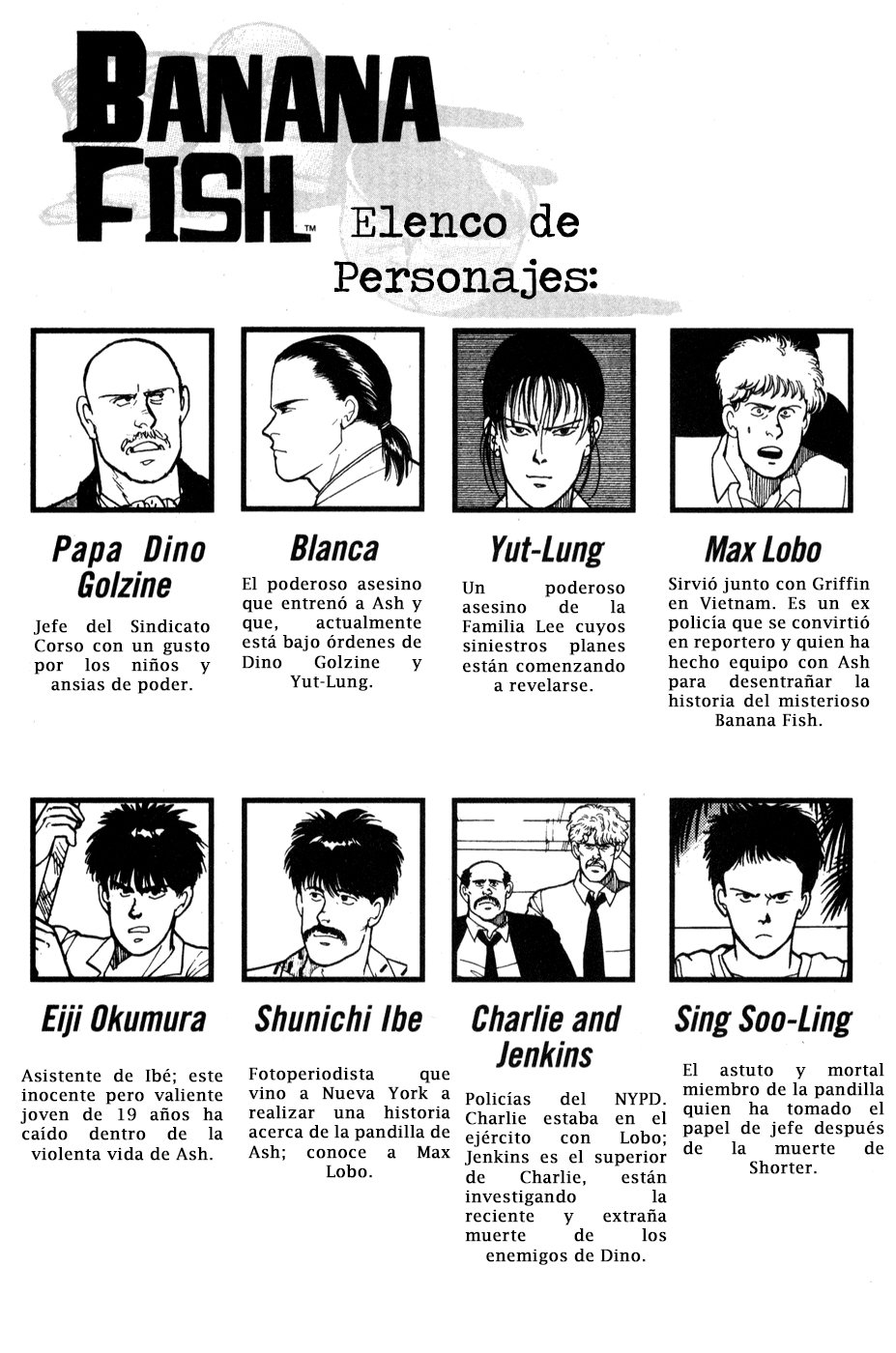 Read Banana Fish ES Manga Online