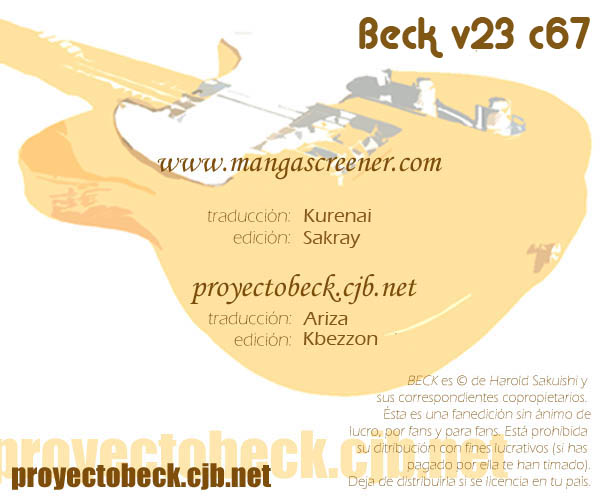 Read Beck ES Manga Online