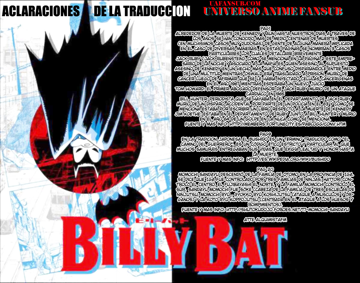 Read Billy Bat ES Manga Online