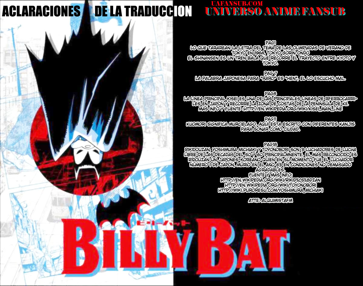 Read Billy Bat ES Manga Online