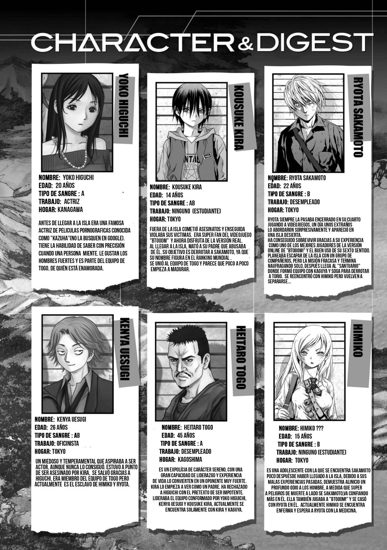 Read Btooom! ES Manga Online