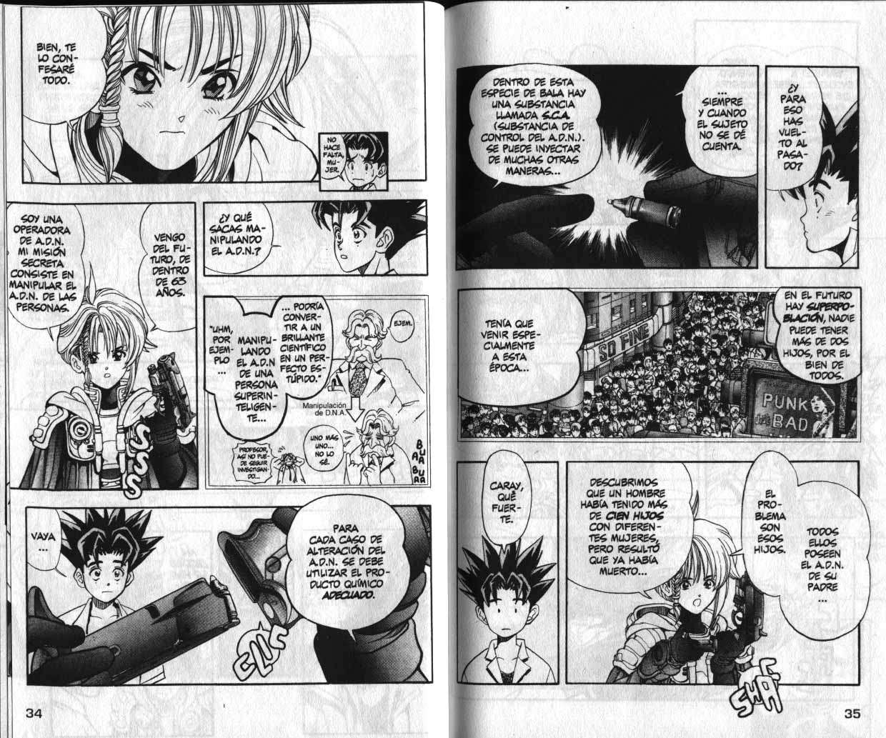 Read DNA² ES Manga Online