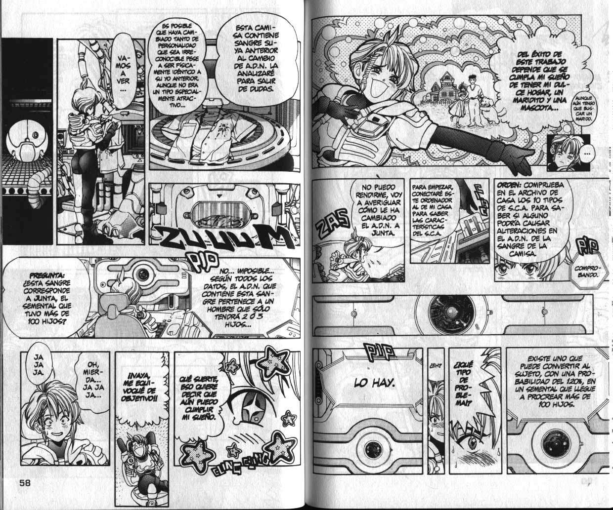 Read DNA² ES Manga Online