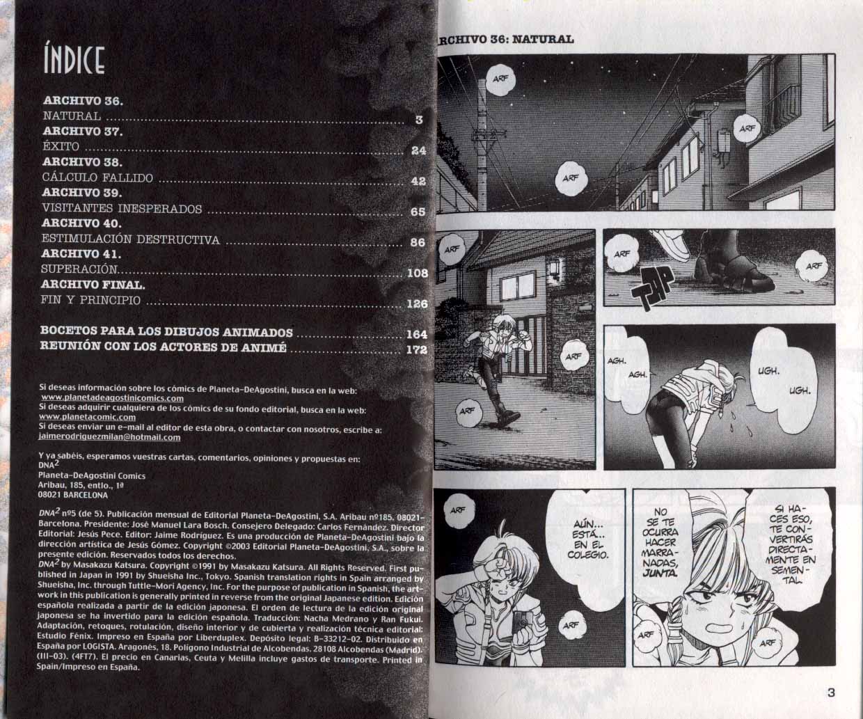 Read DNA² ES Manga Online