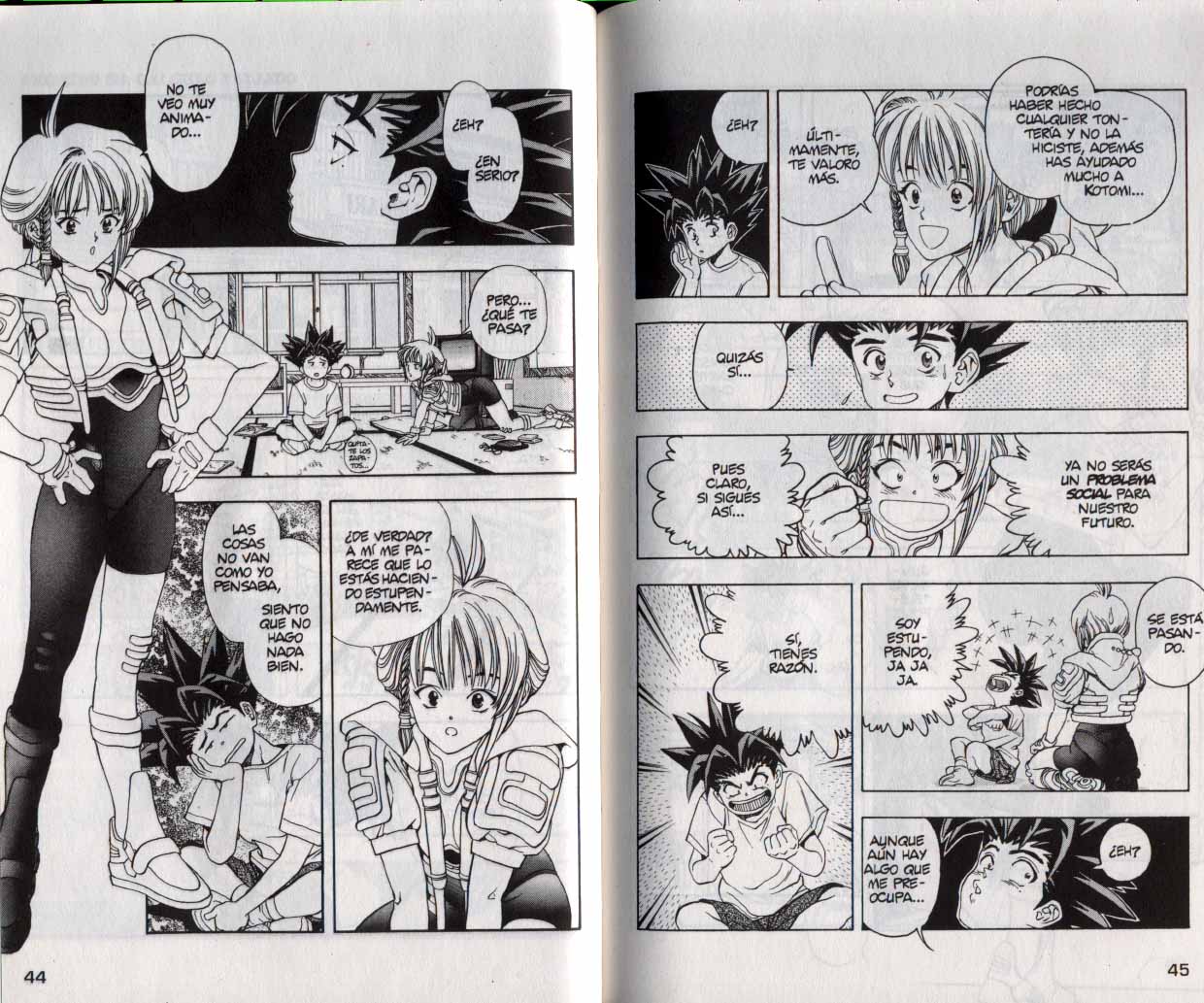 Read DNA² ES Manga Online