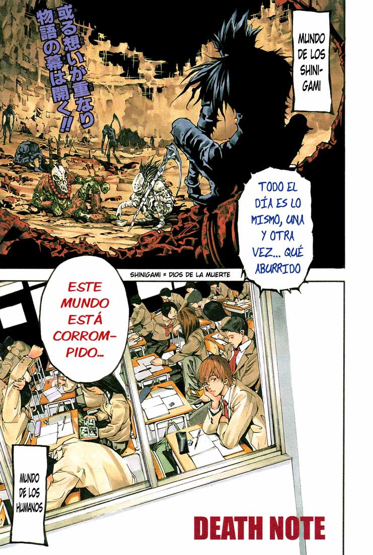 Read Death Note ES Manga Online