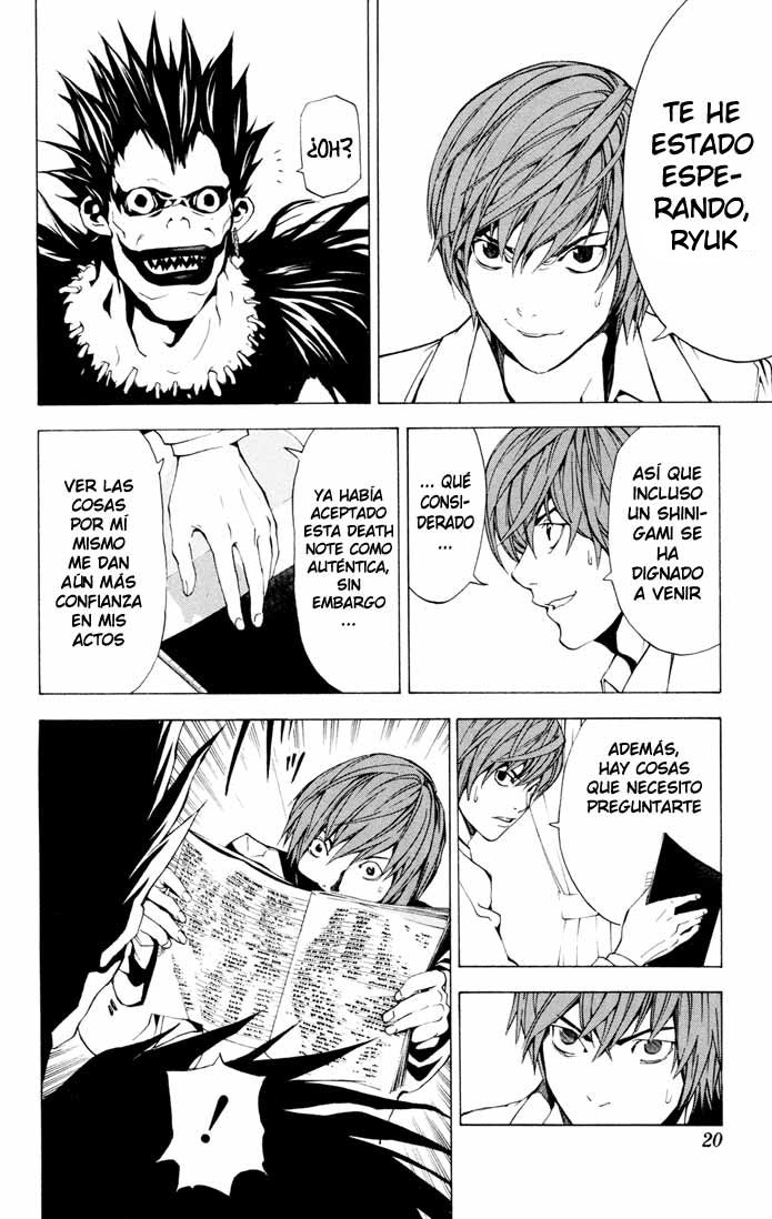 Read Death Note ES Manga Online