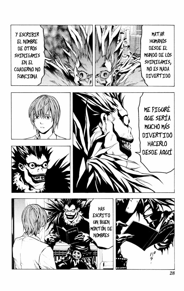 Read Death Note ES Manga Online