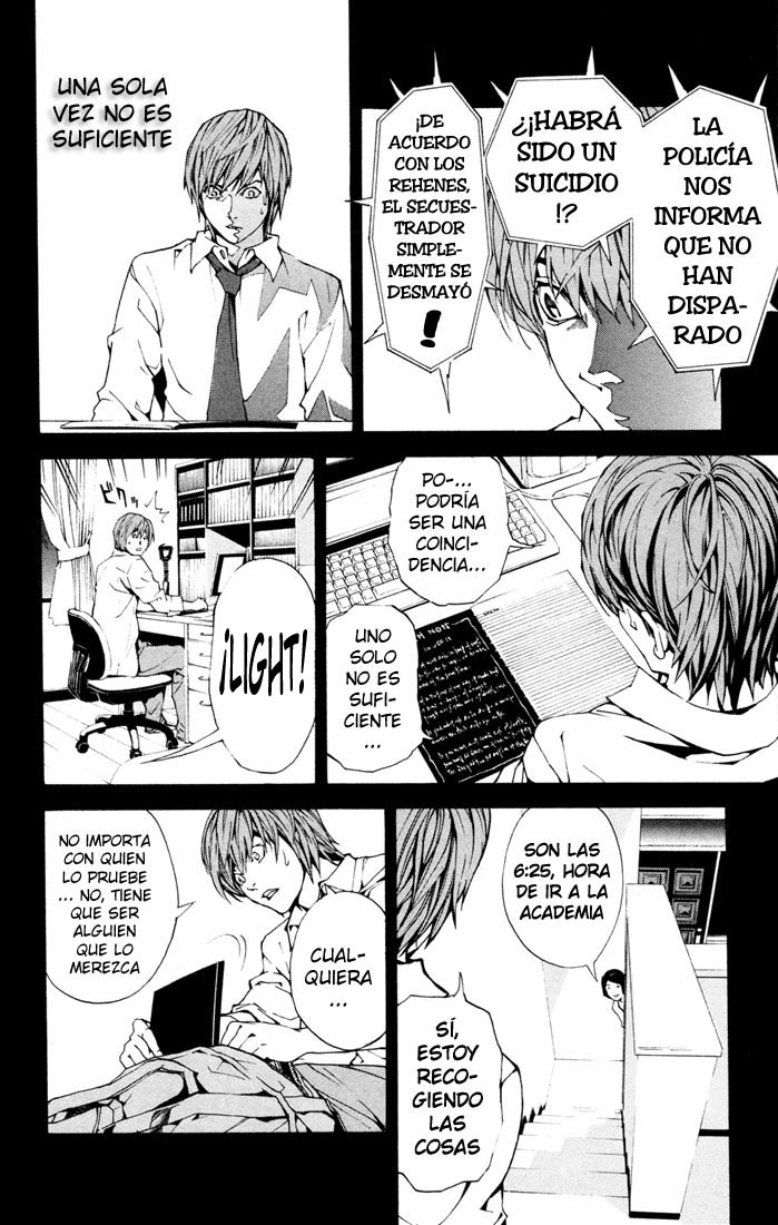 Read Death Note ES Manga Online