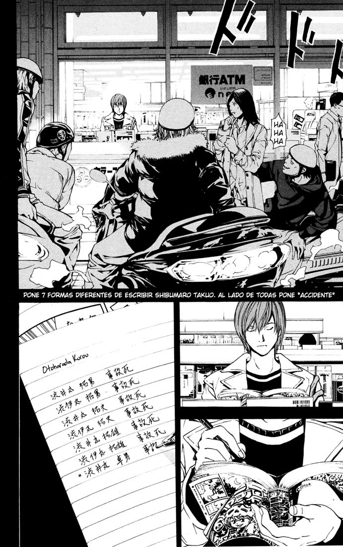 Read Death Note ES Manga Online