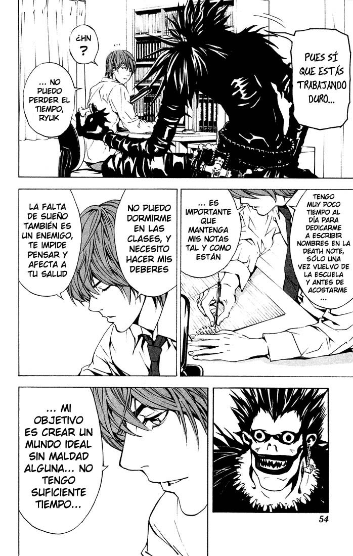 Read Death Note ES Manga Online