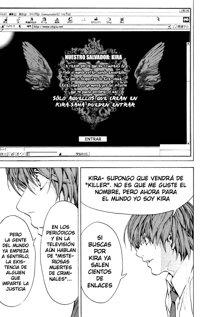 Read Death Note ES Manga Online