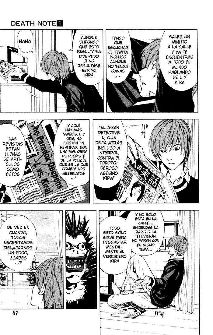 Read Death Note ES Manga Online