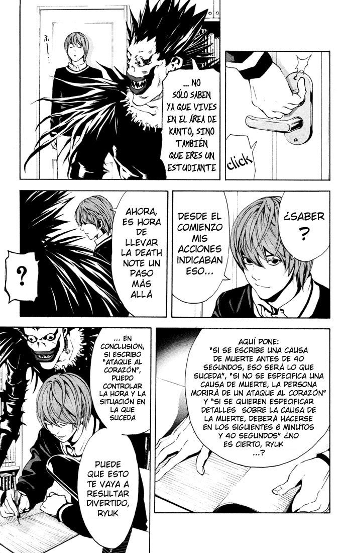 Read Death Note ES Manga Online