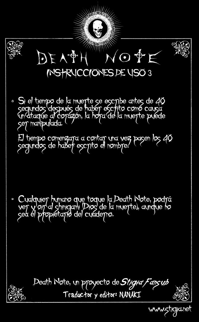 Read Death Note ES Manga Online