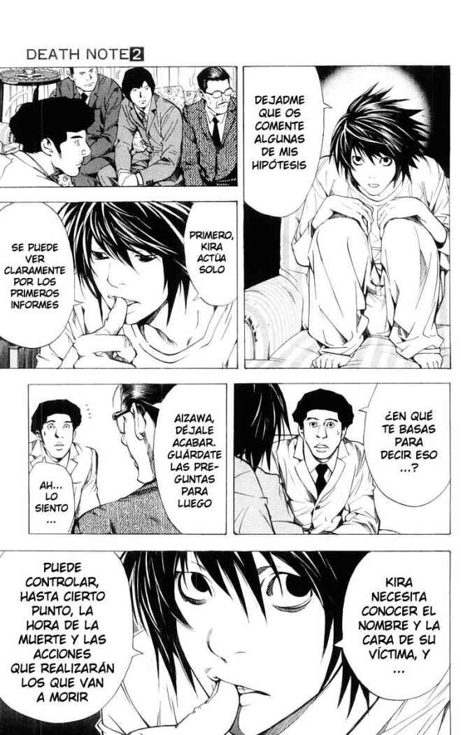 Read Death Note ES Manga Online