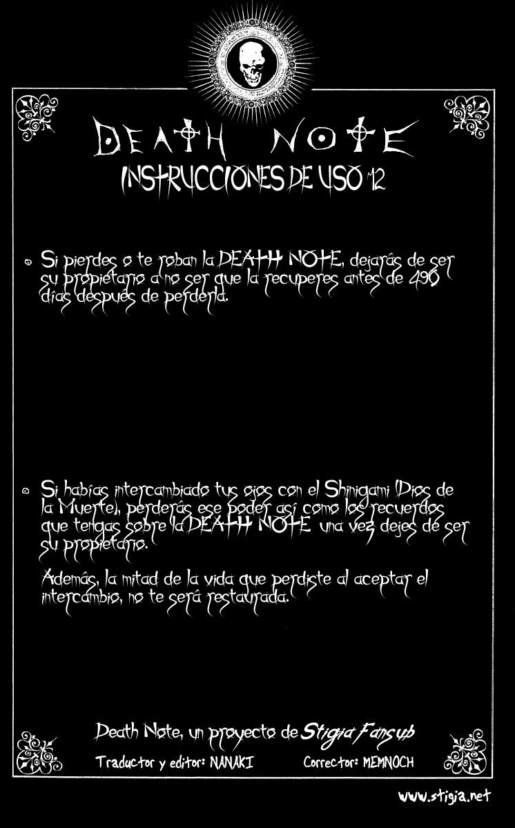 Read Death Note ES Manga Online