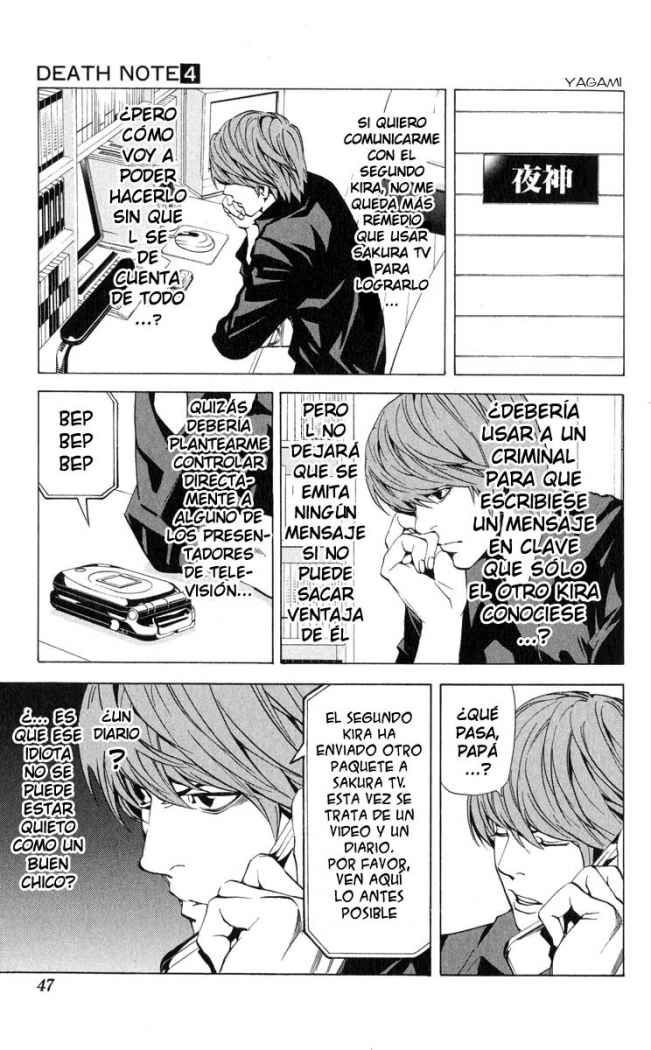 Read Death Note ES Manga Online