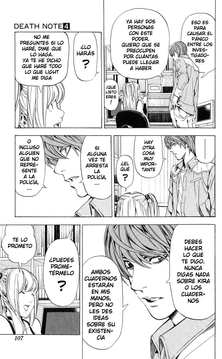 Read Death Note ES Manga Online