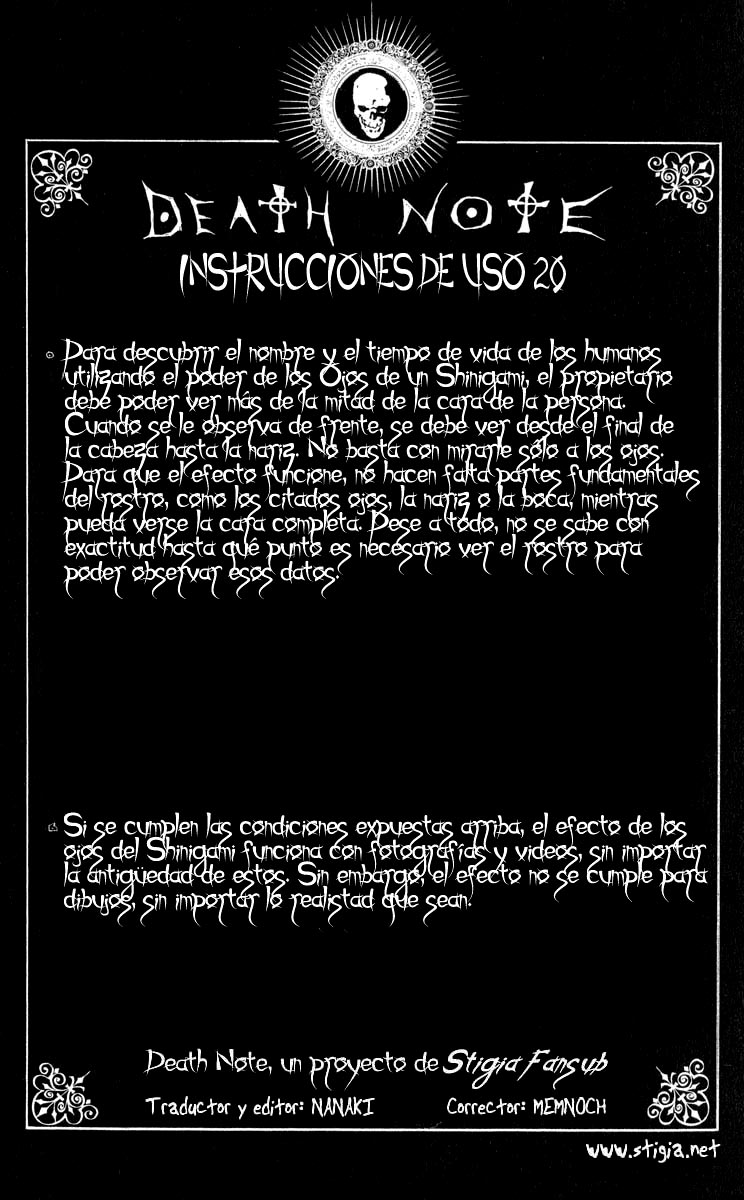 Read Death Note ES Manga Online