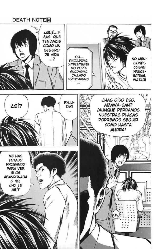 Read Death Note ES Manga Online