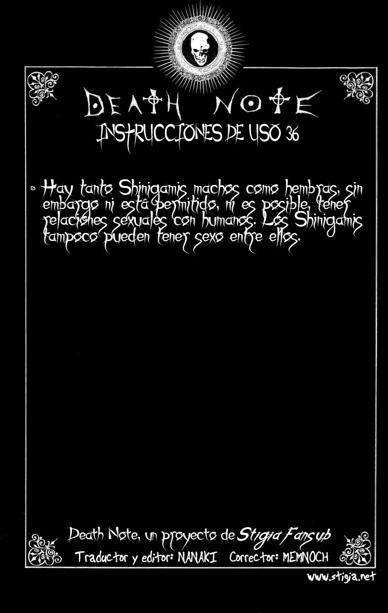 Read Death Note ES Manga Online