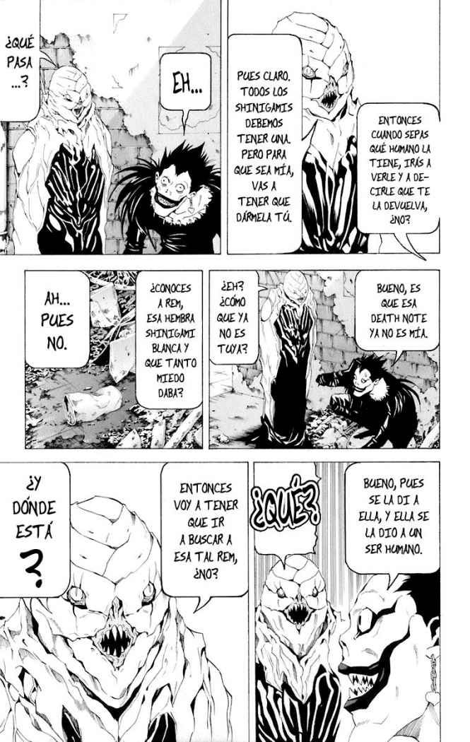 Read Death Note ES Manga Online