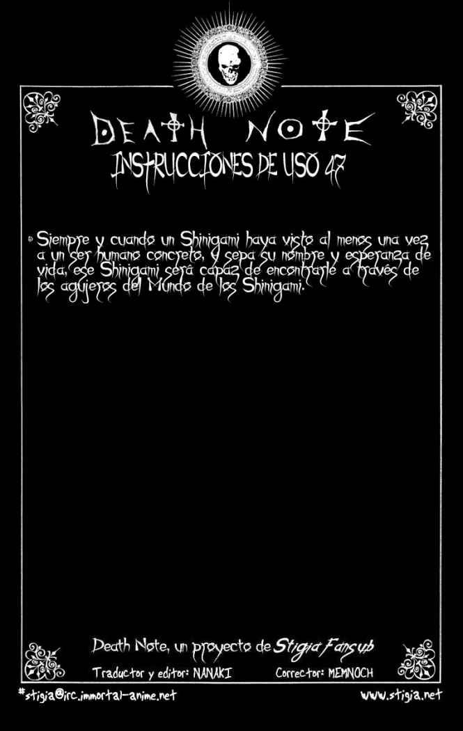 Read Death Note ES Manga Online