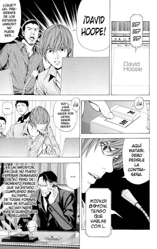 Read Death Note ES Manga Online