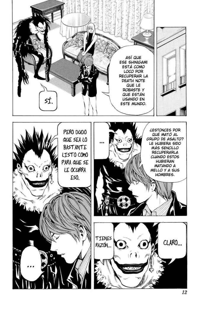 Read Death Note ES Manga Online