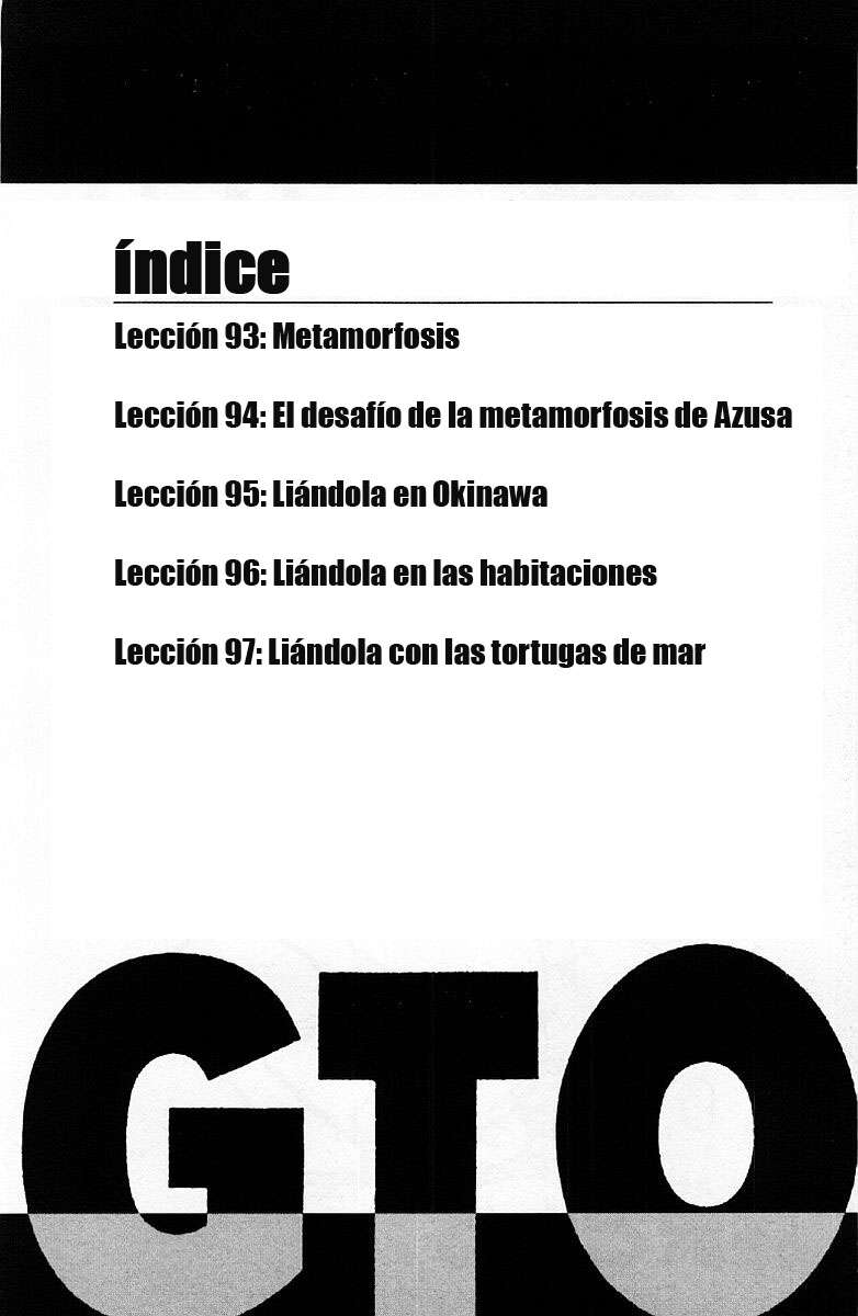 Read GTO ES Manga Online