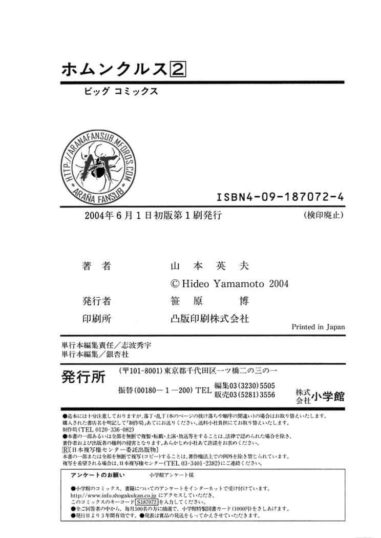 Read Homunculus ES Manga Online